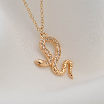 Gold Snake Necklace